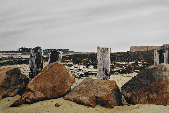 Carantec - acquarello su carta