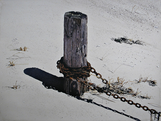 Catena - acquarello su carta