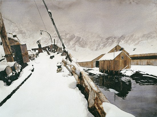 Grytviken - Acquarello