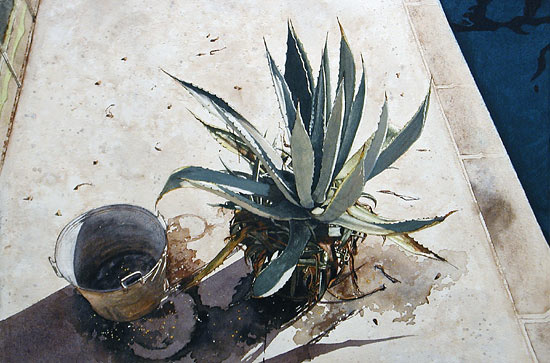 Isola di San Pietro - Acquarello