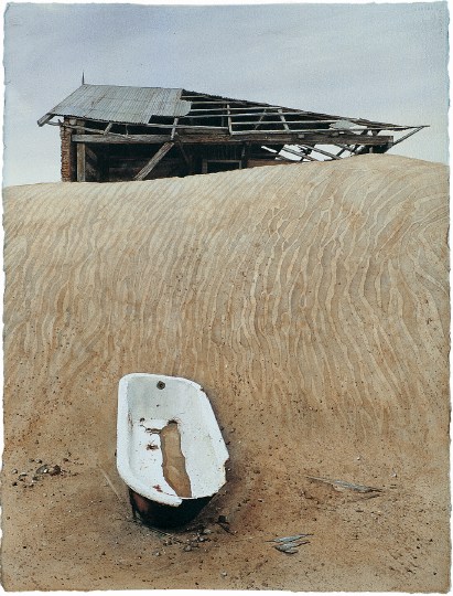 Kolmanskop - Acquarello