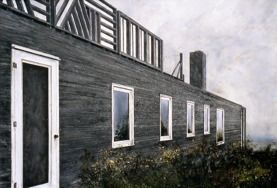 Martha's Vineyard - Acquarello su cartone