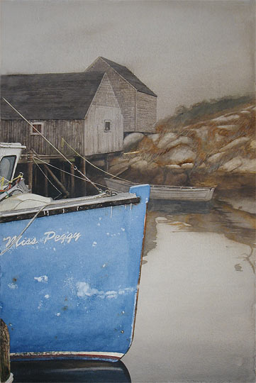 Miss Peggy - Acquarello