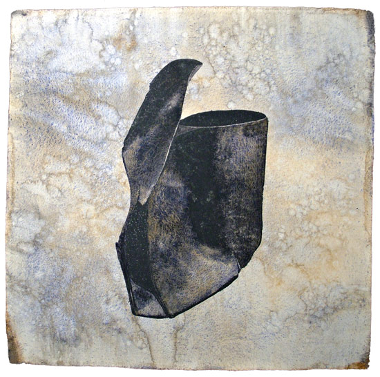 Napoleon&rsquo;s Hat #11 - acquarello su carta Khadi