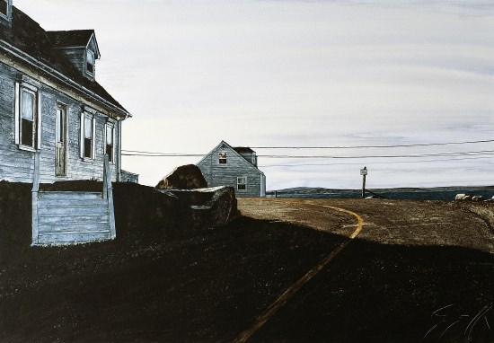 Peggy&rsquo;s Cove #2 - Acquarello